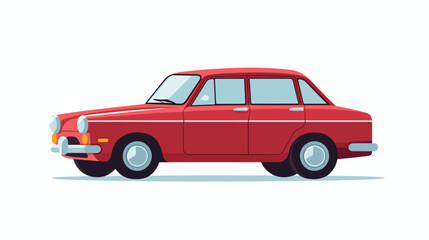 Fototapeta na wymiar Car icon vector isolated on white background Car tr