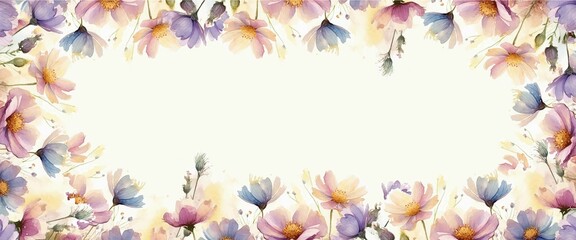 Spring background with flower for flyers, invitation, posters, brochure