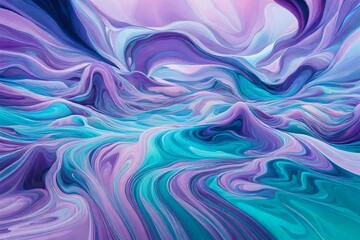 abstract background with waves, Immerse yourself in an abstract world of vibrant colors with an...