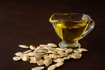 Pumpkin seeds oil with Pumpkin seeds