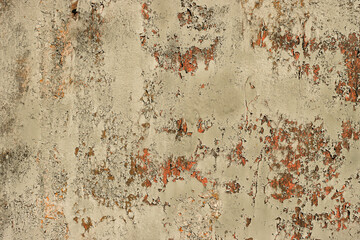 Abstract background made of shabby paint.