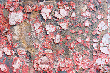 Abstract background made of peeling paint
