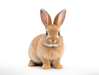 bunny isolated on transparent background, transparency image, removed background
