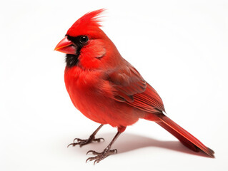 cardinal isolated on transparent background, transparency image, removed background
