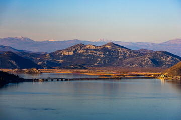 Obraz premium lake in the mountains