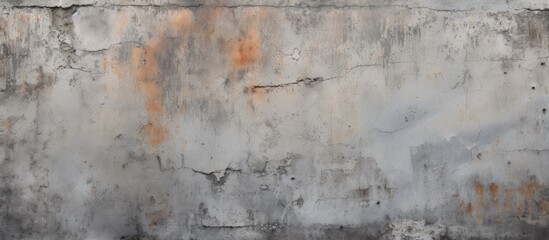 Obraz premium A detailed closeup of a concrete wall showcasing the intricate patterns of the rust, resembling a unique piece of art created by nature