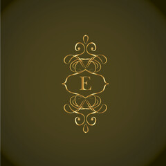 Web Creative Initial letter e logo design with modern business vector template. Creative isolated e monogram logo design
