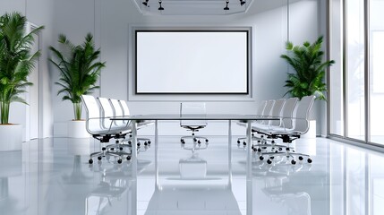 Meeting room in contemporary company
 - obrazy, fototapety, plakaty