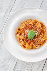 Tagliatelle al ragu