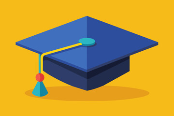 graduation cap Vector art Illustration