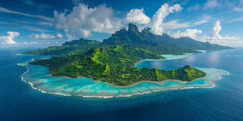 Tahiti, French Polynesia  - obrazy, fototapety, plakaty