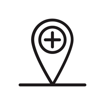Simple Set of Route Related Vector Line Icons. Contains such Icons as Map with a Pin, Route map, Navigator, Direction and more. Editable Stroke