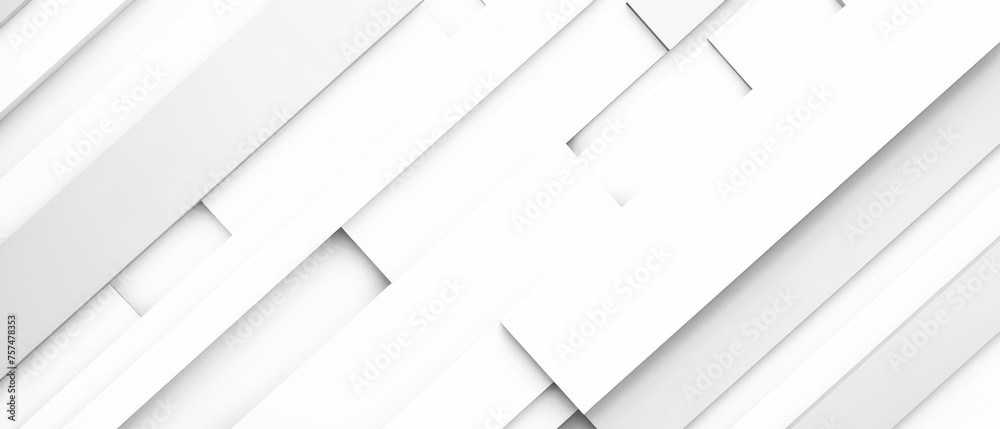 Poster abstract texture bright white background banner panorama long with 3d geometric gradient shapes for 