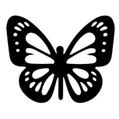 black and white butterfly tattoo