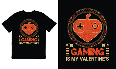 Gaming T-Shirt Design Vector