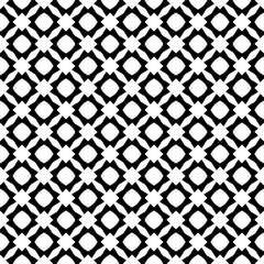 Black and white seamless abstract pattern. Background and backdrop. Grayscale ornamental design.