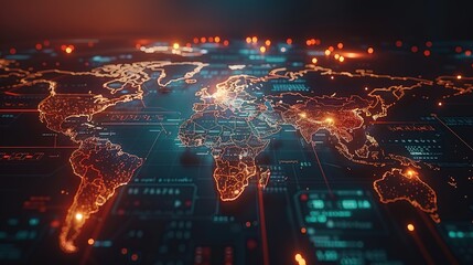 A Glowing Network of Global Connectivity
