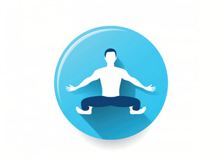 Physical Therapist icon isolated on transparent background, transparency image, removed background