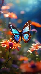 butterfly on flower