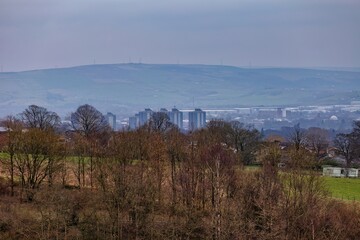 view of the rochdale city