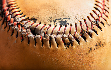 Old Baseball Background Pattern