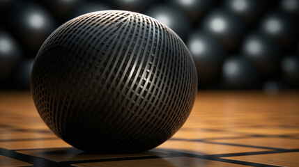 Ultra-realistic 8K image, Carbon fiber weave texture сreated with Generative Ai