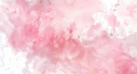 Fototapeta premium Premium Background. Painting with pink paint, paint application technique, stains, painting, soft watercolor. Luxury art for flyer, poster, notepad.