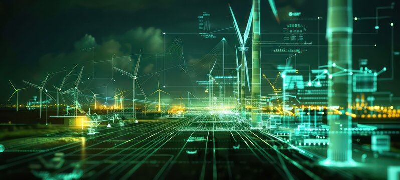 Environmental conservation technology and approaching global sustainable ESG by clean energy and power from renewable natural resources