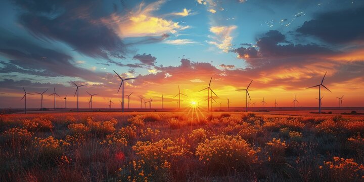 Investing in renewable energy sources for manufacturing ensures sustainability and environmental responsibility.