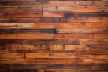 Naklejka premium old wooden wooden wall texture and background, in the style of recycled material murals сreated with Generative Ai