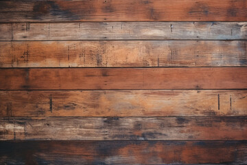 old wooden wooden wall texture and background, in the style of recycled material murals сreated with Generative Ai - obrazy, fototapety, plakaty