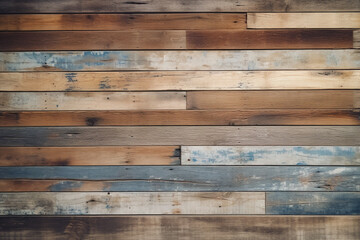 old wooden wooden wall texture and background, in the style of recycled material murals сreated with Generative Ai
