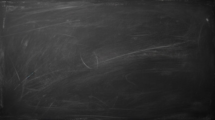 Chalk black board blackboard chalkboard background сreated with Generative Ai