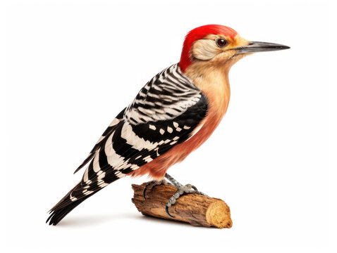 Woodpecker isolated on transparent background, transparency image, removed background
