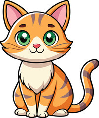 Charming Cat Vector Graphics: Perfect for Creatives