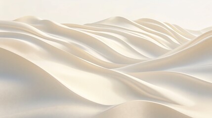 This is a royalty-free stock image of a beautiful, flowing white fabric.