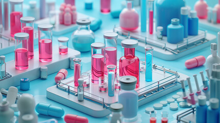 the process of Antibiotic development, from laboratory research