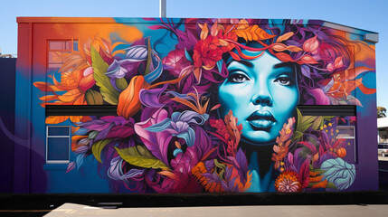 Let the vibrant street art mural be a testament to the spirit of community and collaboration in the urban landscape.