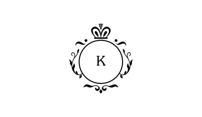 decorative easter egg alphabetical logo