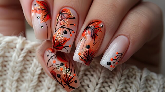 the creation of beauty is art.: super simple halloween nail ideas