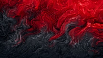 Energetic flame red and graphite grey textured background, symbolizing power and resilience. - obrazy, fototapety, plakaty