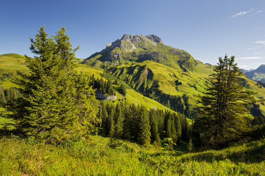 Karhorn von Oberlech, Vorarlberg, &Ouml;sterreich