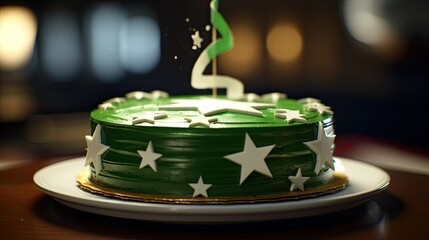 14th August Pakistan Independence Day Cake

