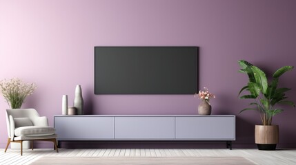 Fashionable TV Display Area