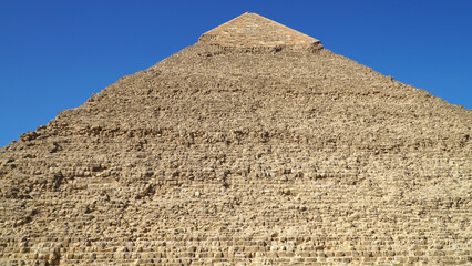 Pyramid of Khafre (Chephren) in Giza, Egypt