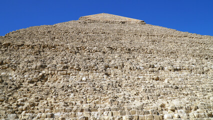 Khafre Pyramid. The Second Largest at Giza Pyramid Complex in Egypt.