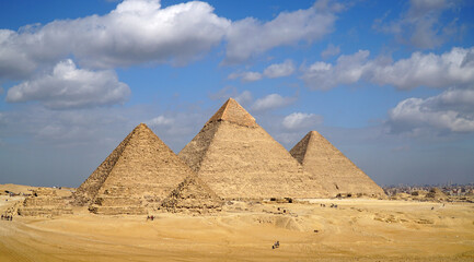 Great Pyramids of Giza, Cairo, Egypt