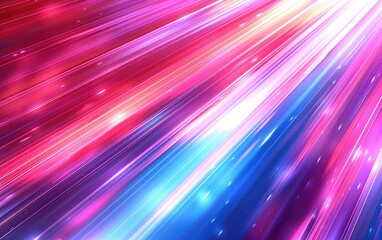 Dynamic Color Streaks: Abstract Energy in Motion