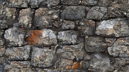 Obraz premium a stone wall texture background, offering a seamless canvas for design inspiration and artistic creations. SEAMLESS PATTERN