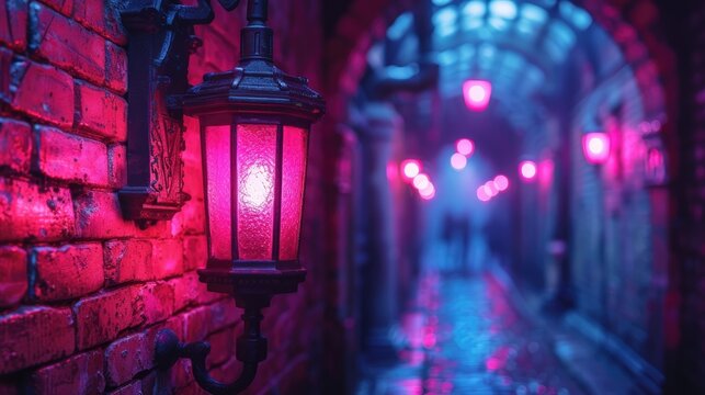 Close up Vampires lair with steampunk architecture